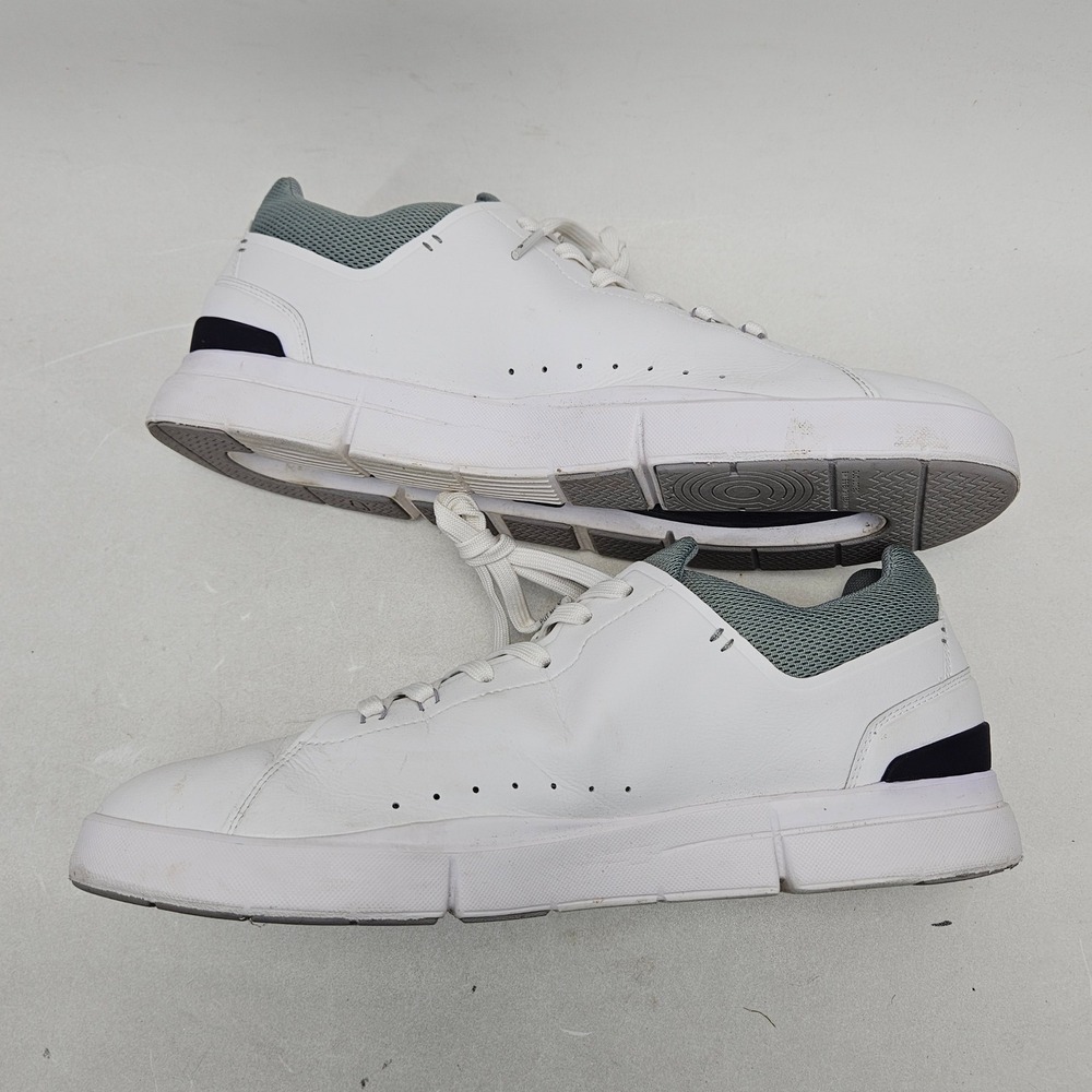 On Running Mens The Roger Advantage White Cobalt Sneakers 48.99152 Size 11.5 - Picture 3 of 11